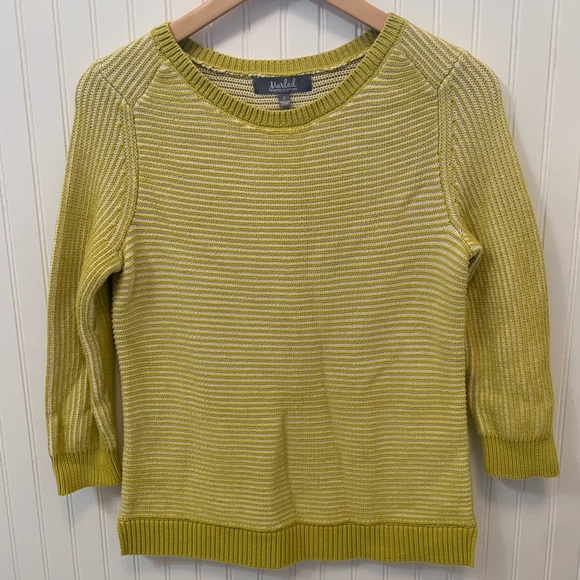 Marled by Reunited Clothing Sweaters - Marled Reunited Textured Stripe Sweater